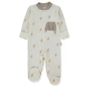 T4180 Гащеризон BABY CARROT 0-1m/56cm ECRU
