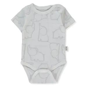 T4181 Боди к.р. HAPPY ANIMAL 3-6m/68cm GREY