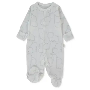 T4185 Гащеризон HAPPY ANIMAL 3-6m/68cm GREY