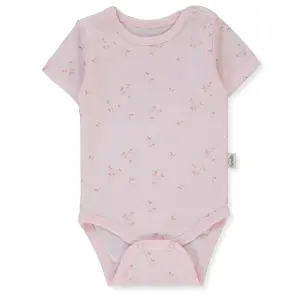 T4192 Боди к.р. FLOWER GARDEN 3-6m/68cm PINK