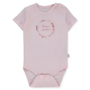 T4193 Боди к.р. FLOWER GARDEN 18-24m/92cm PINK