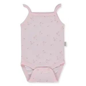 T4194 Боди-потник FLOWER GARDEN 0-3m/62cm PINK