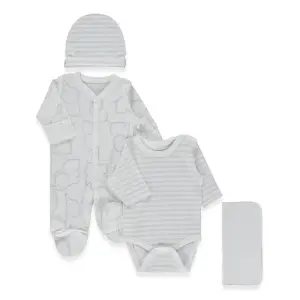 Z1135 К-кт 4ч. HAPPY ANIMAL PREMATURE GREY MEL