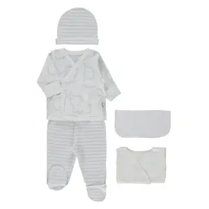 Z1136 К-кт 5ч. HAPPY ANIMAL PREMATURE GREY