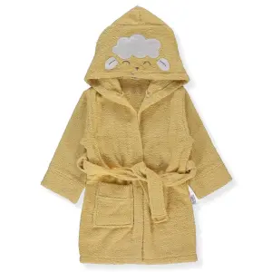 H463 Халат жълт HAPPY SHEEP 3-4Y/104CM